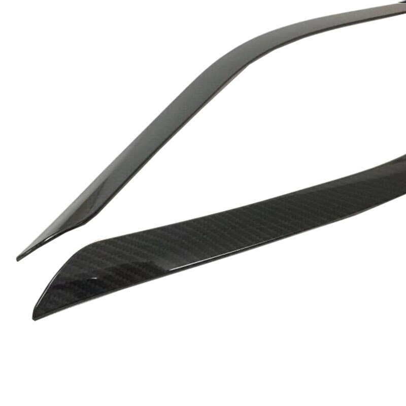 per TOYOTA CHR 2016 2017 2018 in fibra di carbonio stile auto faro anteriore lampada modanatura accessori esterni auto