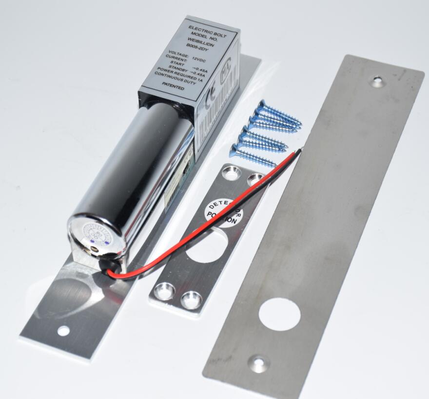 low temp timer Electric Bolt Mortise wooden glass gate Door Lock Electronic intelligent Fail-Safe