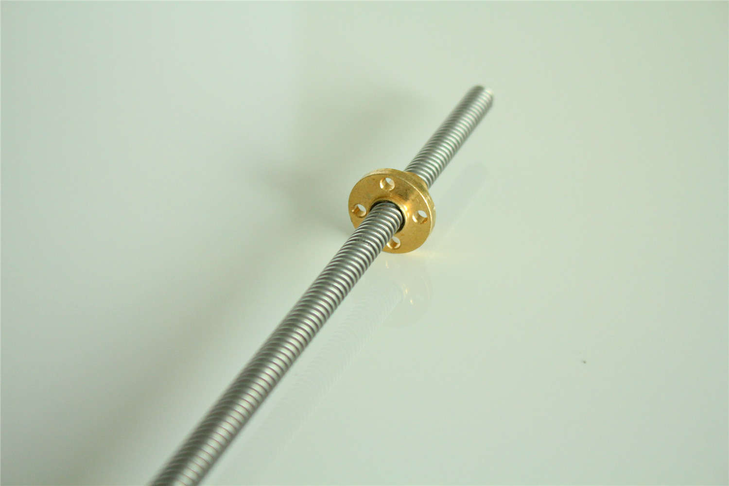 T16 Lead Screw 3D Printer 100mm~1000mm Picth 4mm Lead 4mm + Brass Nut