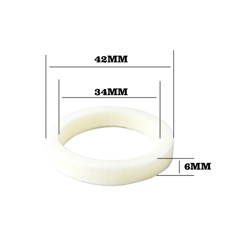 2Stck Fahrrad Gabel Schwamm Ring Öl Schaum Absorbieren Dichtung 30/32/34/35/36/38/40mm