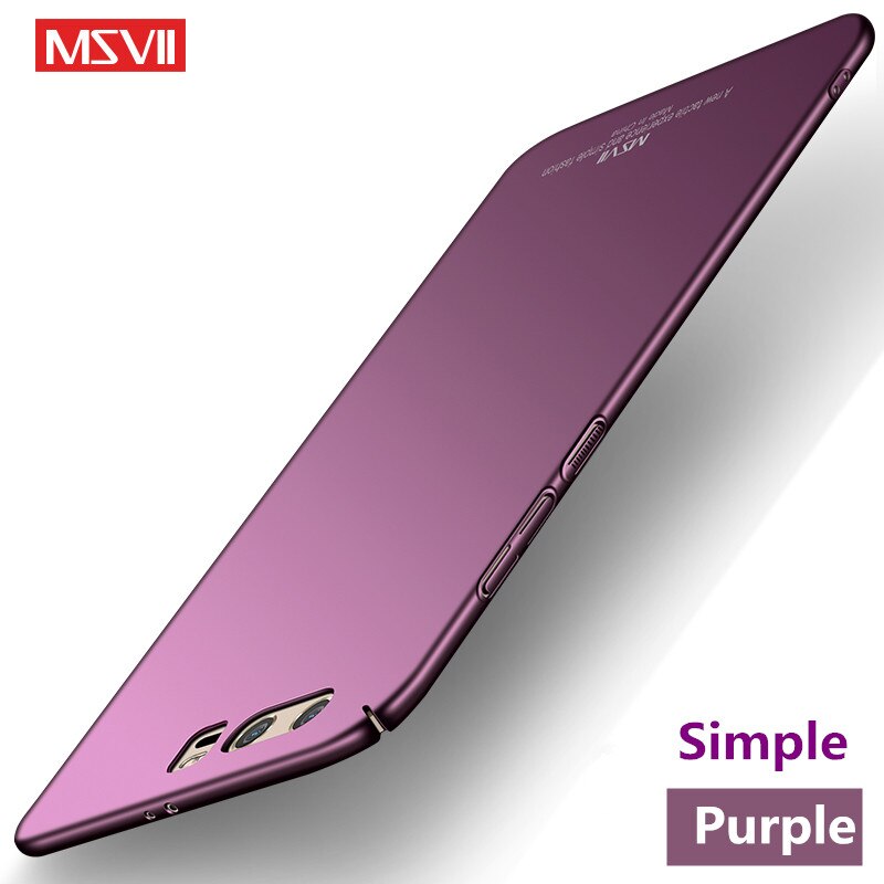 Huawei honor 9 fall MSVII 360 Vollen Schutz für huawei honor9 telefon fall Ultra Slim pc harter Fall für Huawei Honor 9 5,15": Simple Purple