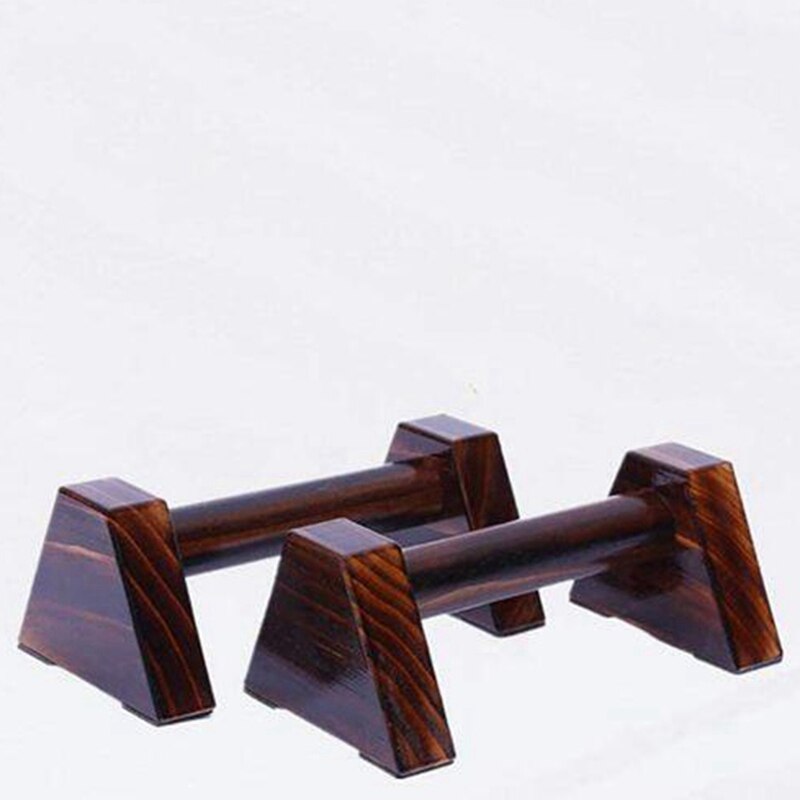 40cm houten push-ups, , 1 paar omgekeerde steunen, gebalanceerde parallelle staven, h-vormige dubbele stang fitnessapparatuur