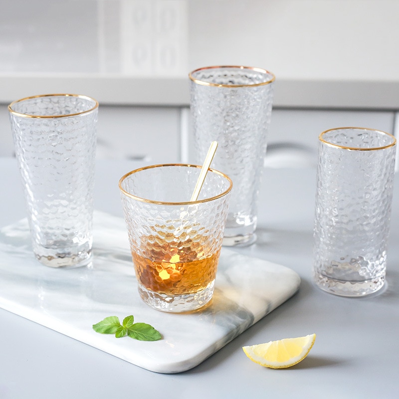 Waterfles hittebestendige koffiemok set dubbelwandige glazen mok bier handgemaakte biermok thee whisky glazen wijnglazen