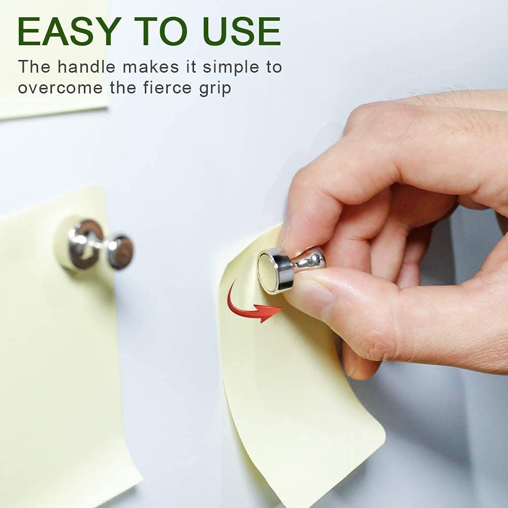 3/5/10 PCs Super Strong Neodymium Magnet Magnetic Pushpins Sucker Thumbtack Steel Magnet Push Pin for Refrigerator Whiteboard