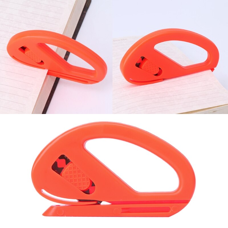 Orange car accessories Car Vehicle Snitty Fiber Vinyl Film Sticker Wrap Safety Plastic Cutter Cutting Knife