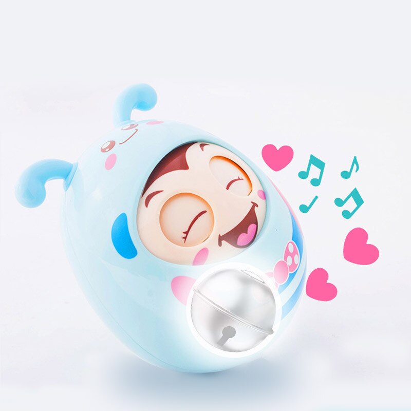 Baby Rasseln Handy, Mobiltelefon Puppe Glocke blinken Augen Becher Roly-Poly Spielzeug freundlicher Neugeborene Baby Beißringe Jungen Mädchen Gleichgewicht Ausbildung spielzeug