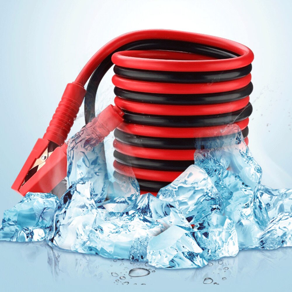 2Pcs 3.0M Jumper Cables Universal Car Power Booster Emergency Charge Battery Cable Car Accessories