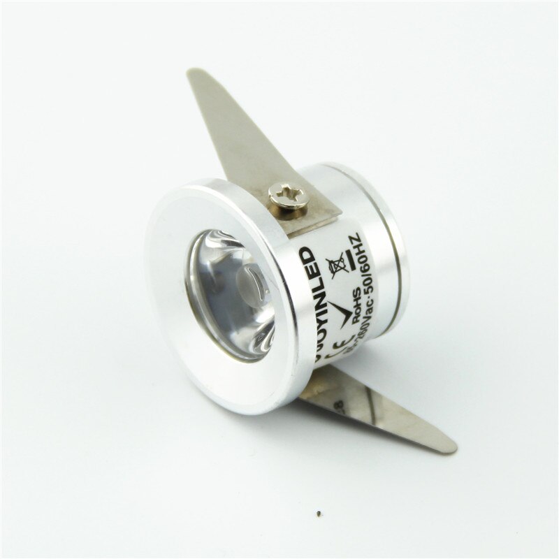 1 Watt Verzonken Led Downlight Plafond Led Licht Behuizing Aluminium Behuizing Led Spot Light Reflector Voor Teller