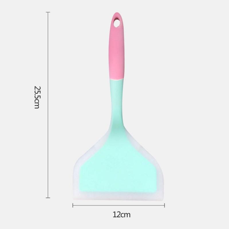 Non-Stick Frying Spatula Egg Fish Silicone Frying Pan Scoop Fried Shovel Frying Pan Tool Kitchenware Cooking Utensil Tools