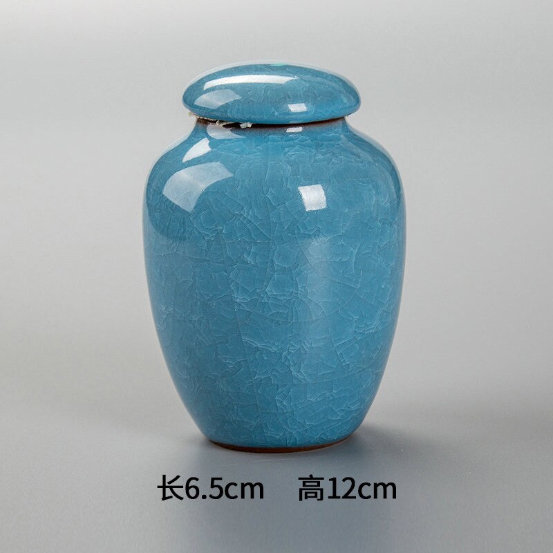 Keramische koele keramische pot grote verzegelde busset keramische pot keuken plastic grote busdoos