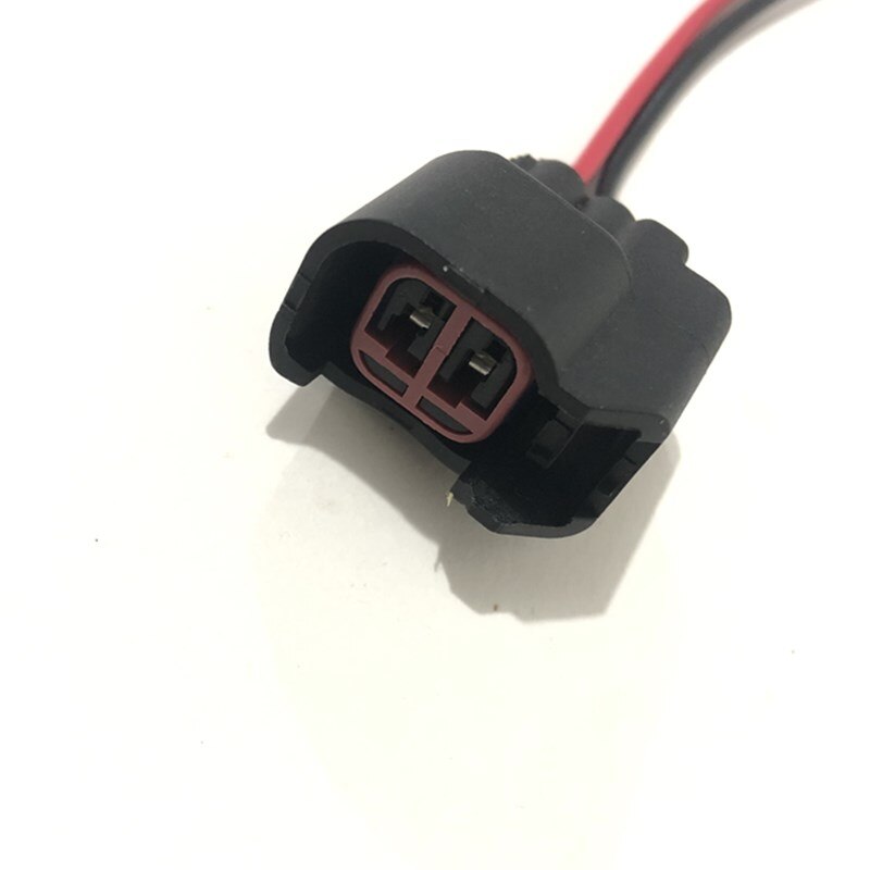 4 Uds conector de inyector de combustible cableado tapones Clips EV6 EV14 inyectores de combustible conector USCAR Pigtail corte de empalme