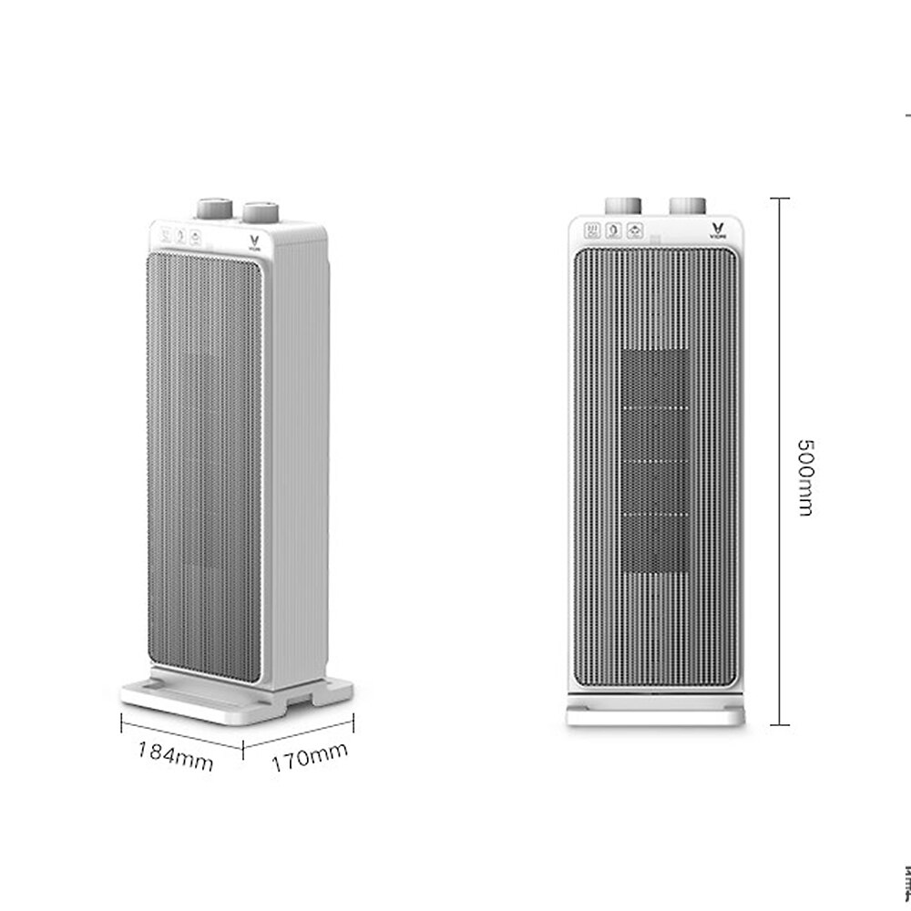 Yunmi Elektrische Kachel Draagbare Kachel Huishoudelijke Ptc Keramische Quick Heat Elektrische Kachel Laag Geluidsniveau Woonkamer Slaapkamer Heater