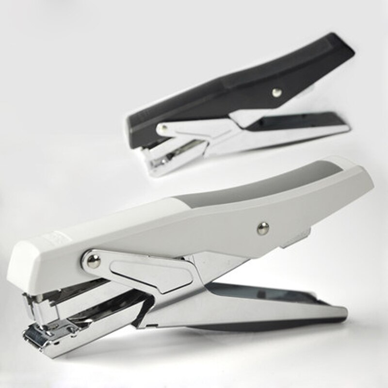 Plier Stapler Manual Metal Hand Stapler with Staples Stapling 20 Sheets Staples Office Accessories