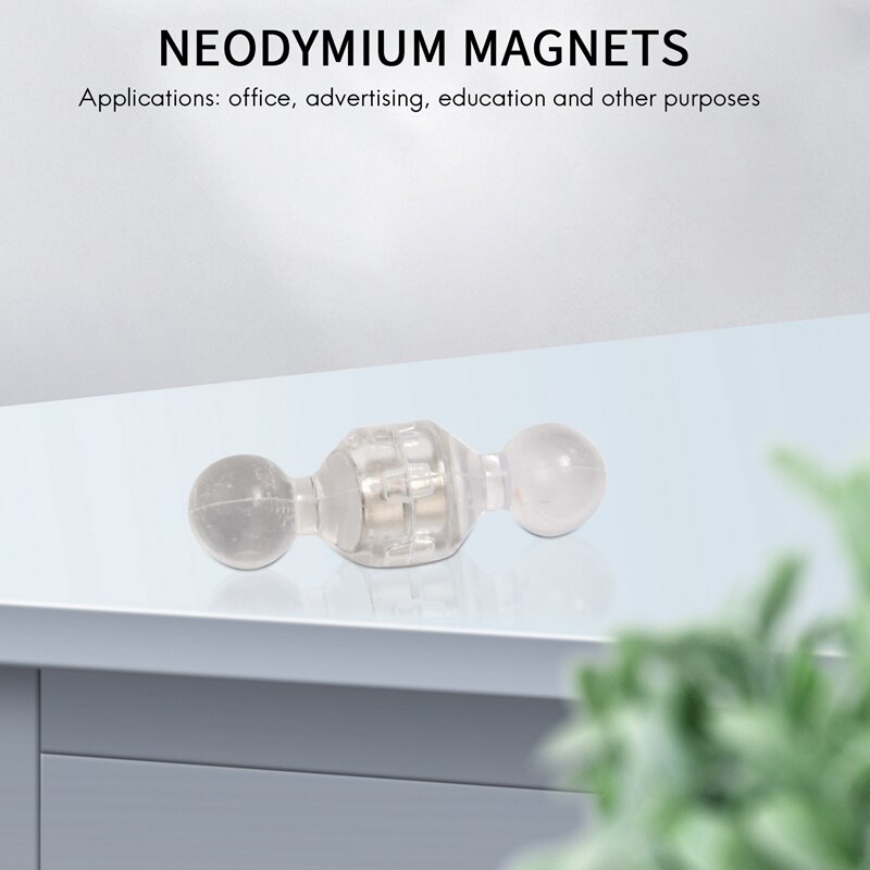 Ppyy  -14 stk stærke neodym-magneter kegler magneter supermagnet opslagstavle kontor-thumbtack skak