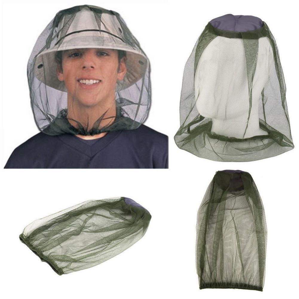 Mosquito Fly Insect Hoofd Netto Outdoor Vissen Gezicht Bescherming Cover Mesh Net Vissen Gereedschap Accessoires