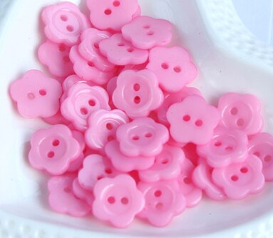 100 stks/partij Maat: 13mm Snoep Cartoon Bloem Knoppen voor Craft Baby Kinderkleding Knop Handgemaakte Scrapbooking Decoratie (ss-568): Antiek Messing