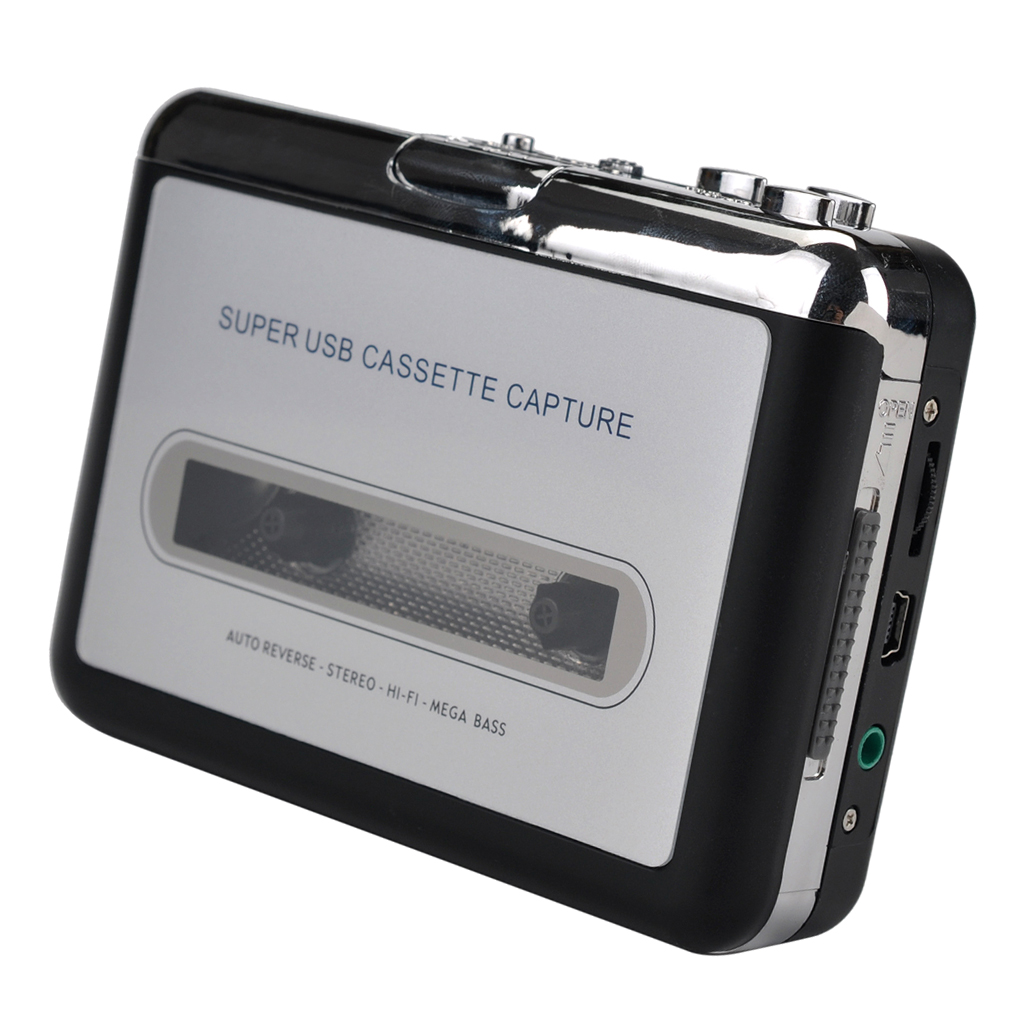 Cassette to MP3 Converter, USB Cassette Player to MP3 Converter for PC, from Tapes to Mp3