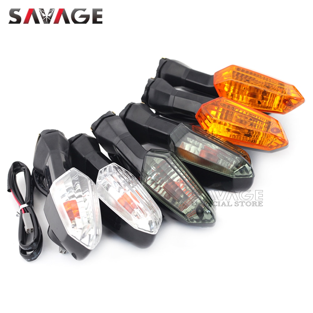 Dla KAWASAKI Z125 Z250 Z300 Z750 Z800 Z1000 VERSYS 650/1000 ZRX1200 NINJA 250 SL motocykl doprowadziło włącz sygnał świetlny lampa