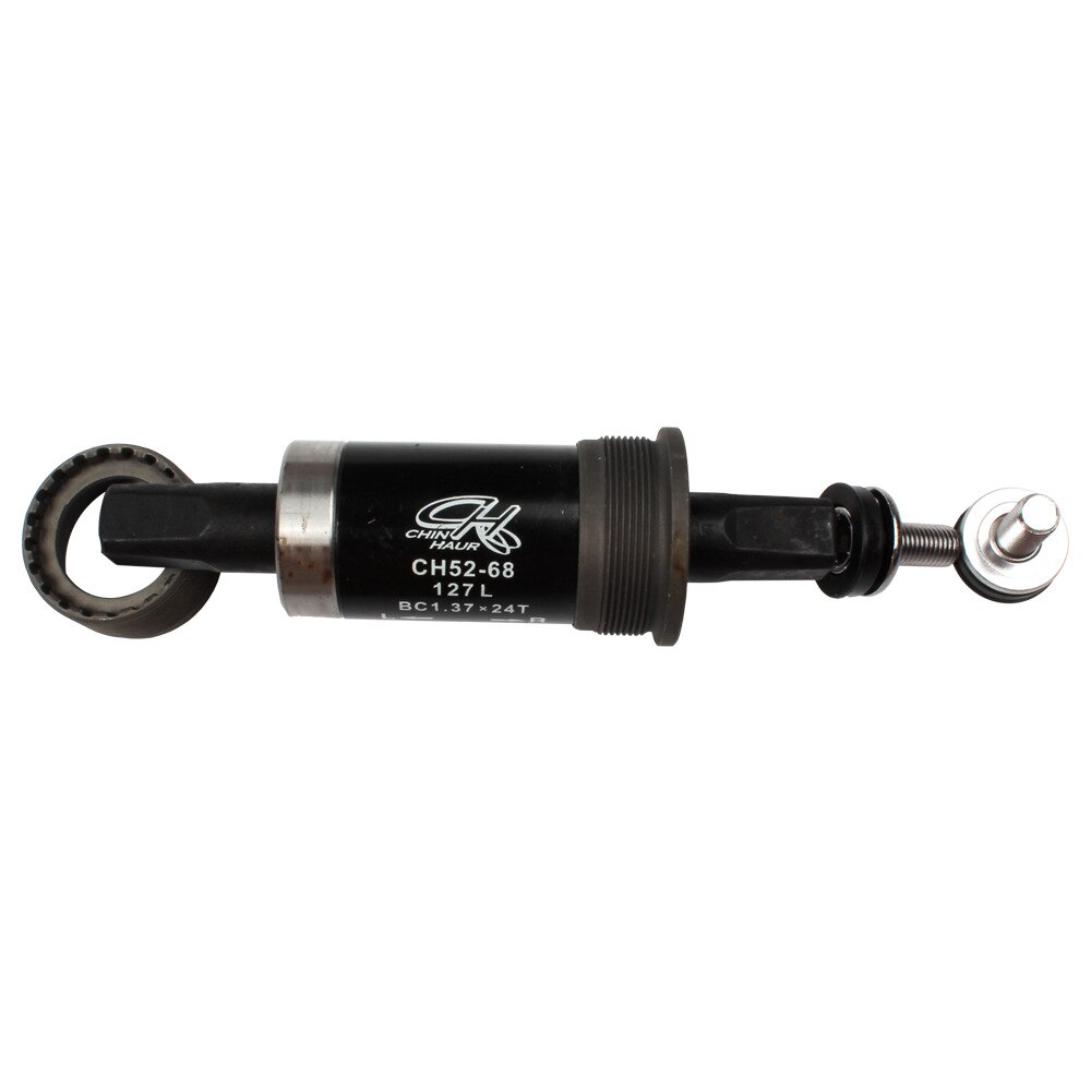 Mid-axle mountain bike dead-flying square hole mid-axle plantation mid-axle waterproof bicycle mid-axle: 127mm