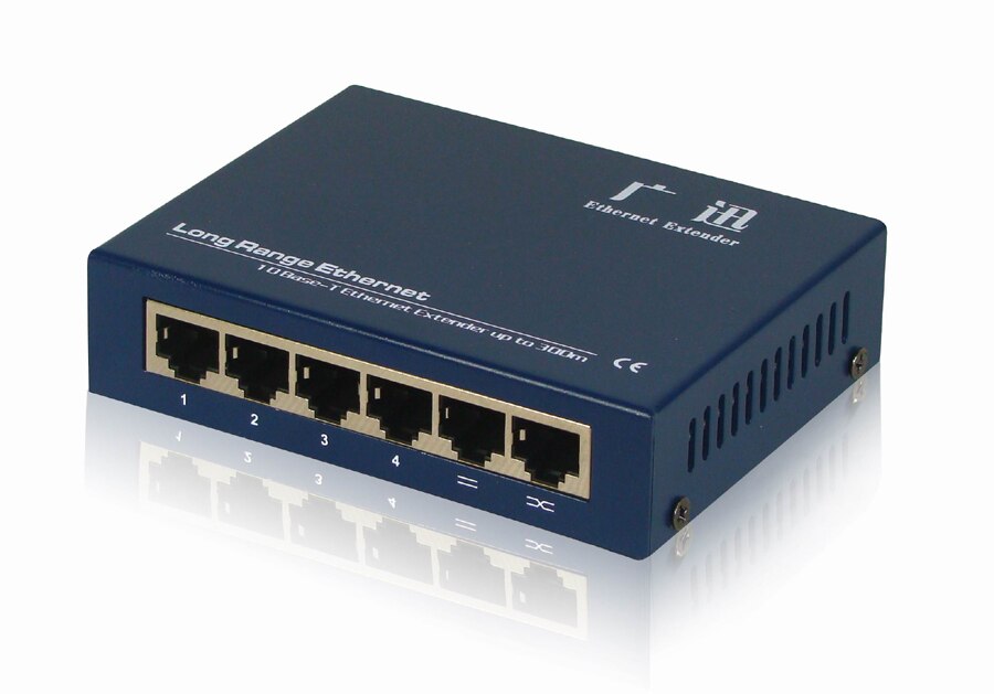Ethernet Extender 10Mbps Tot 300 Meter Door Cat 5/5e Netwerk Ethernet Switch Extender 300 Meter