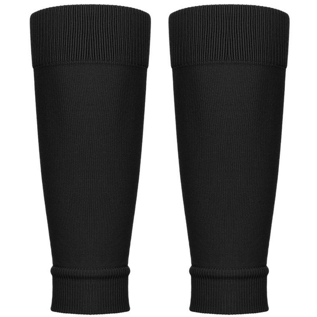Football sockets fixed set football socks men's Leggings sock sock insert board adult competition protective socks: black