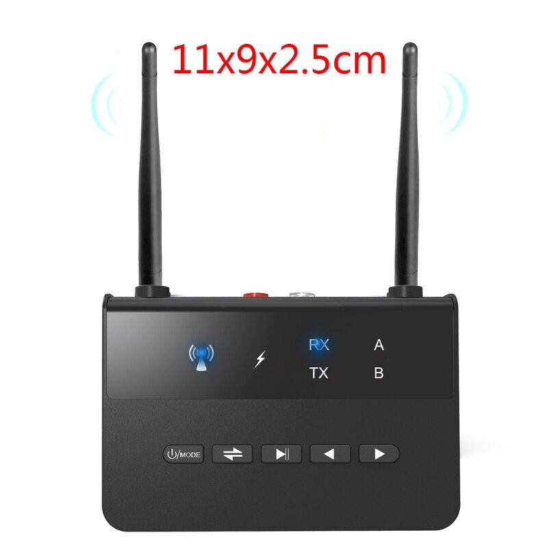 Receptor y transmisor CSR inalámbrico, Bluetooth 5,0, aptX LL, baja latencia, RCA, AUX,