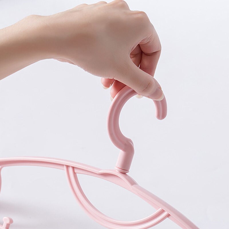 Clothes Drying Rack Plastic Anti-slip Adult Clothes Rack Hanging Clothes Brace Clothes Hanger Storage Rack For Clothes