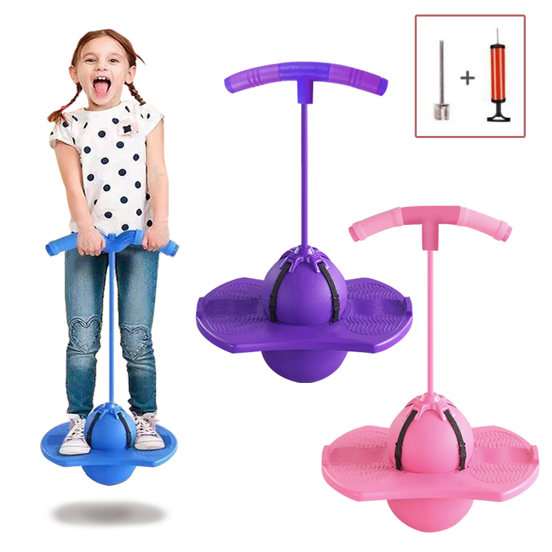 Bouncing Ball Frog Jump Long Height Exercise Equipment Increase High Jump Bouncing Ball Children's Balance Training Equipment
