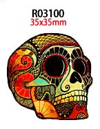 Halloween 30 st/lot harts gör-det-själv hantverkstillbehör barn huvudbonader dekormaterial hårtillbehör platt harts konst  r0308 r0309 r0310: R03100