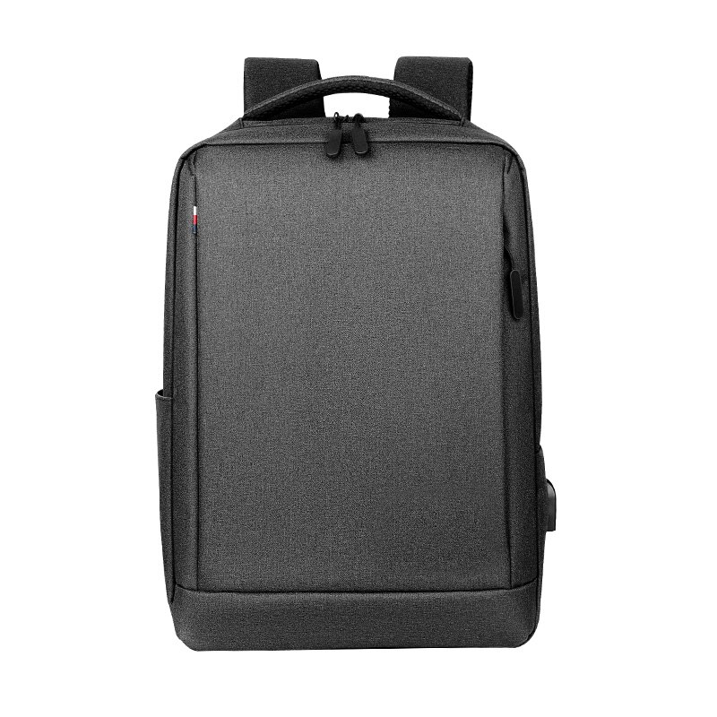 Anti Theft Oxford Men 14 inch Laptop Backpacks School Travel Male Mochilas Feminina Casual Women Schoolbag USB Charging: Dark Grey