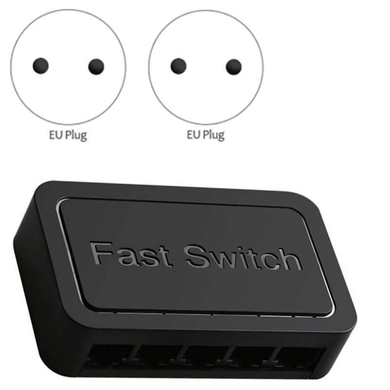 100M Desktop Network Switch RJ45 Gigabit Ethernet 5 Port LAN Desktop Fast Ethernet HUB Shunt Adapter For Monitor