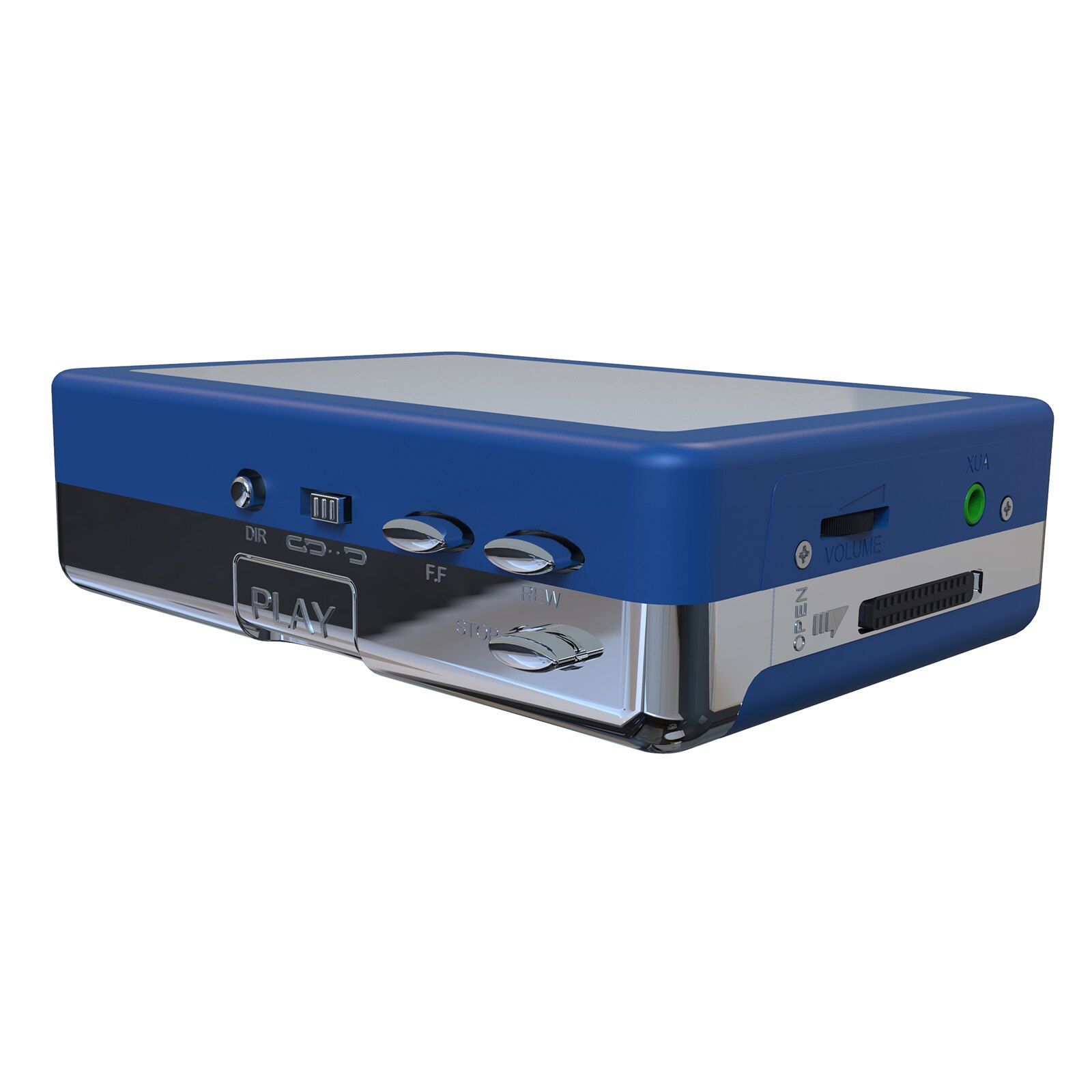 Ezcap215 bt leitor de cassetes portátil bt 4.2 leitor de fita 5 botões de controle estéreo l/r auto reverso fita de áudio com fones de ouvido