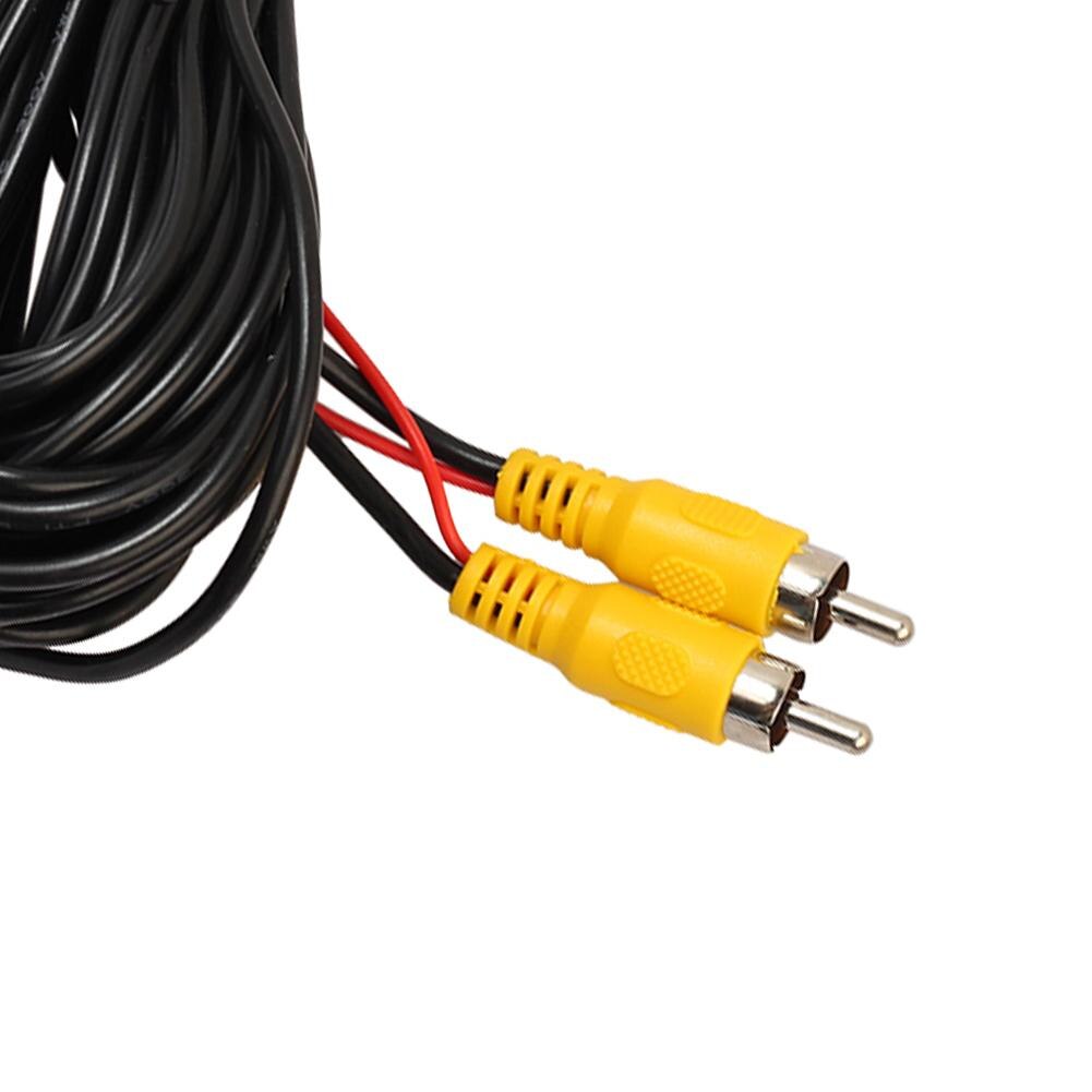10m 12m 15m 20m RCA Video Cable male to male Car Reverse Rear View Parking Camera Video Extension Cable Auto Start Trigger Line