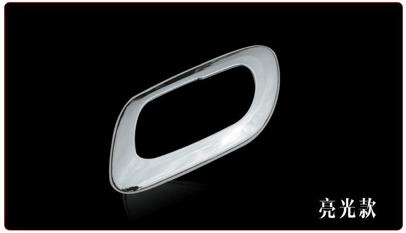 Car accessories ABS Chrome Trim interior handle cover decoration For Peugeot 3008