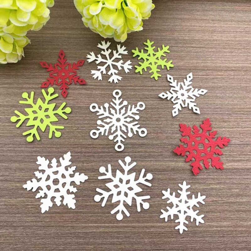 1set Snowflake Cutting Dies Christmas Metal Cutting Dies Stencils Die Cut for DIY Scrapbooking Album Paper Card Embossing
