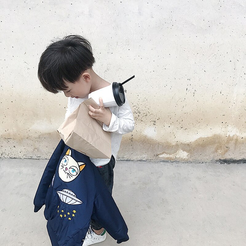 2019 BAMBINI di INVERNO di AUTUNNO di NUOVO ARRIVO GIACCHE DEI RAGAZZI CHE COPRONO LE RAGAZZE CLOHTES abiti crianças