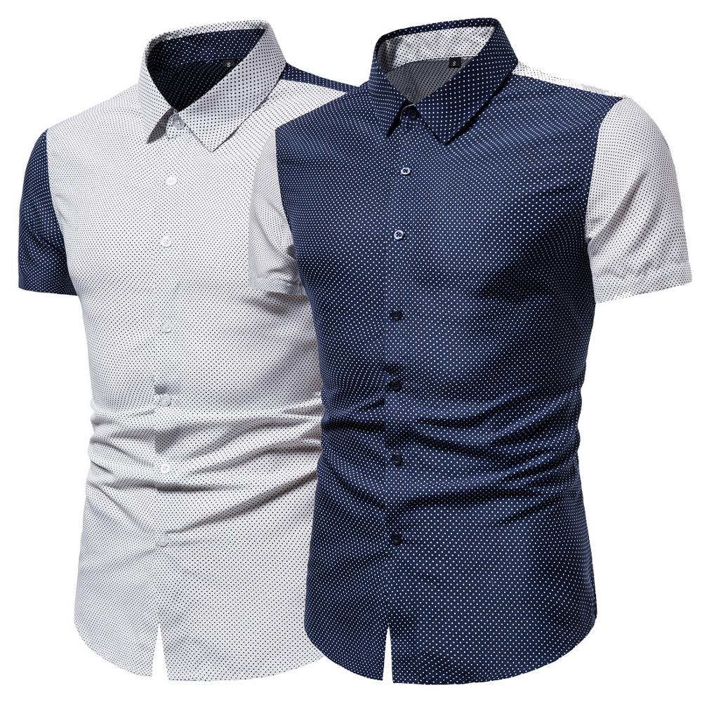 Men's shirt Summer short sleeve Male Style Comfortable Cotton Man shirts