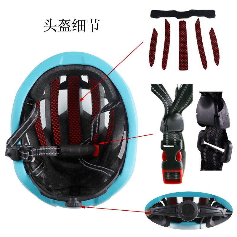 MTB Road Bike Downhill Helmet LED Lights pro Cycling Helmet Outdoor Sport Riding Bicycle Helmet For Man Aero Safely Cap