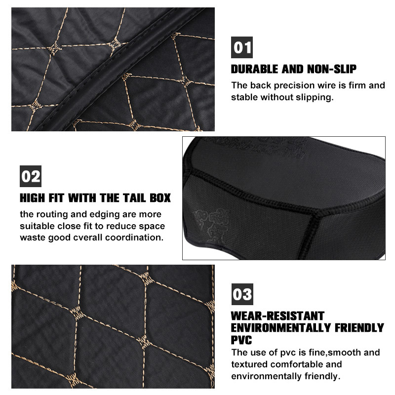 Fodera per bagagliaio per moto per tappetino per bagagliaio SHAD SH29 33 34 39 40 45 SH48 SH59 Corrispondenza di dimensioni morbide e confortevoli