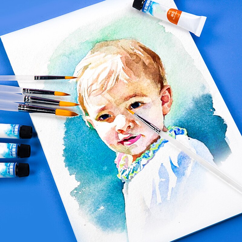 CANSON Watercolor Book/Pad/Paper 8/16/32K A3/A4/A5 180/200/250/300g/m² Art Drawing Watercolor Paper Stationery 1557