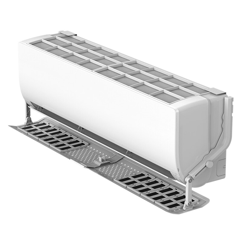 Adjustable Air Conditioner Cover Windshield Air Conditioning Deflector Baffle Shield Wind Guide Anti-Windshield