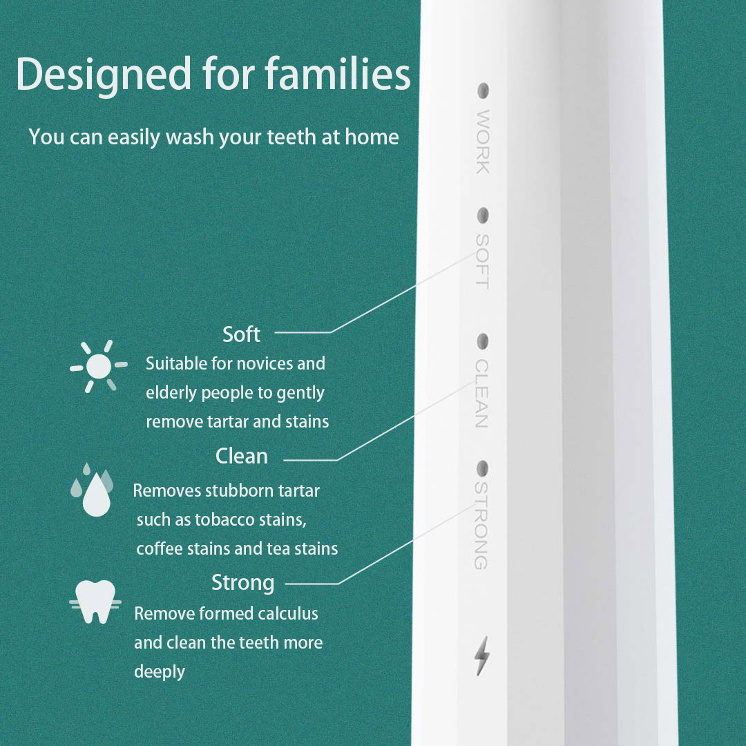 XIAOMI – Détartreur dentaire électrique à ultrasons DR.BEI YC2, dissolvant de tartre et de taches sur les dents, dentiste, blanchiment des dents, hygiène buccale