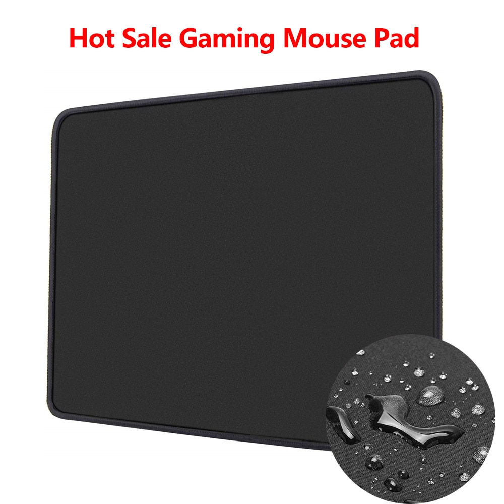 Gaming Mouse Pad with Stitched Edge Premium-Textured Mouse Mat Non-Slip Rubber Base Mousepad for Laptop Computer PC