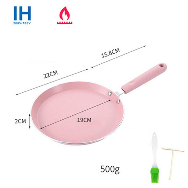 Nonstick Pan Pan Pancake Pan Steak Frying Pan Melaleuca Cake Special Small Omelette Breakfast Pan Pancake Pan: 5