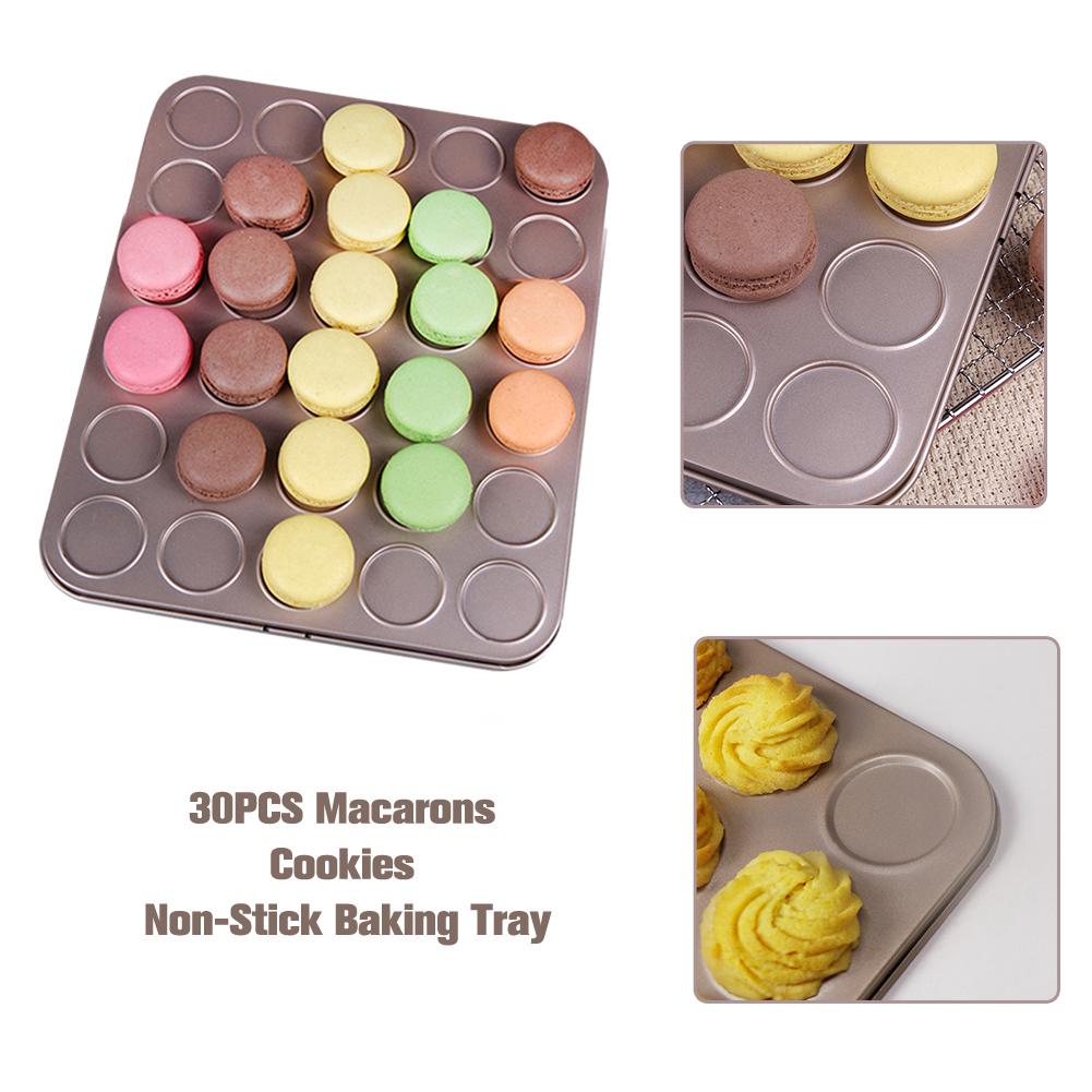 30 PCS Macarons Koekjes Non-stick Bakplaat Voor Keuken Accessoires Gereedschap