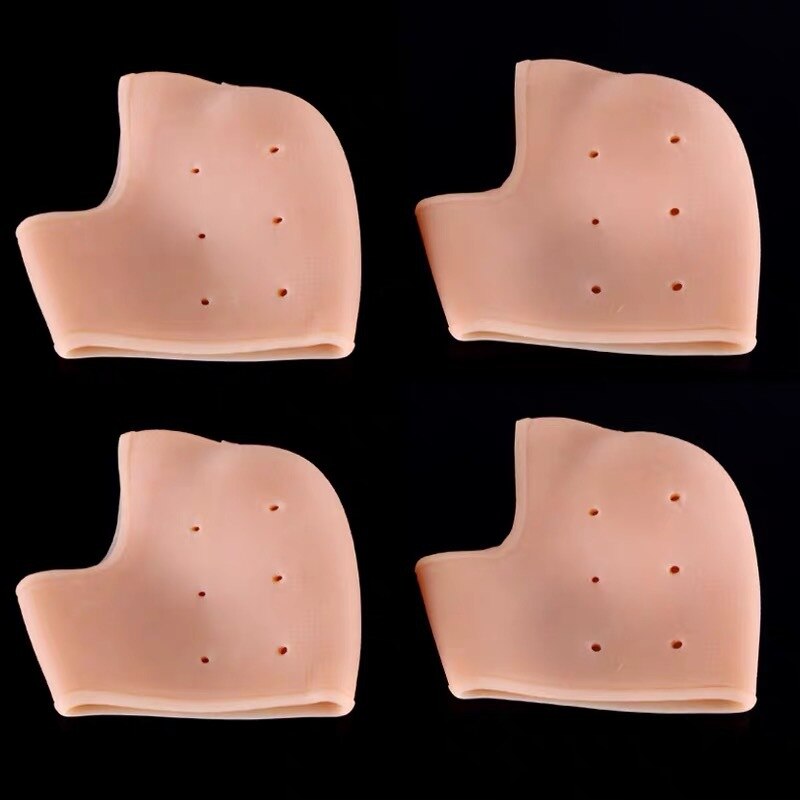 2 Pieces Heel Protector Protective Sleeve Heel Spur Pads for Relief Plantar Fasciitis Heel Pain Reduce Pressure on Heel: Color