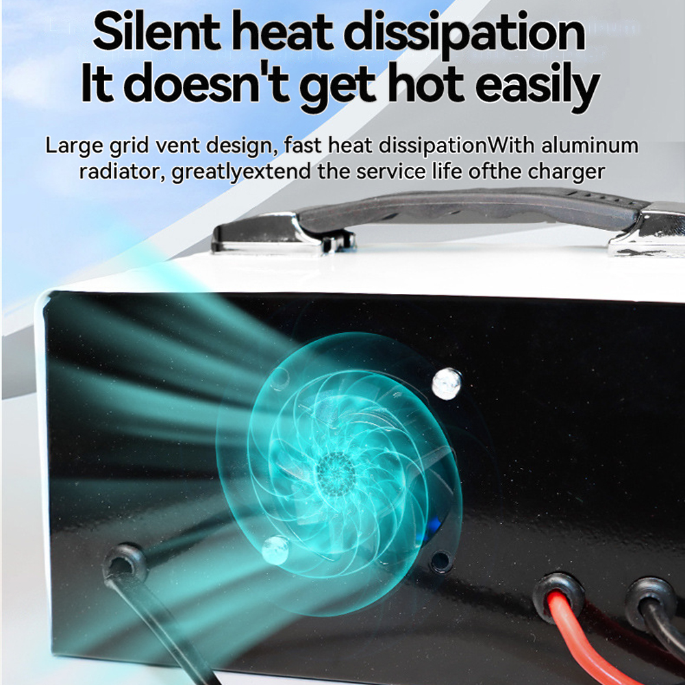 Für Blei Säure Batterie Reparatur Batterie Ladegerät EU Stecker Schnelle Ladegerät High Power Voll Automatische Auto Batterie Ladegerät 12V 24V