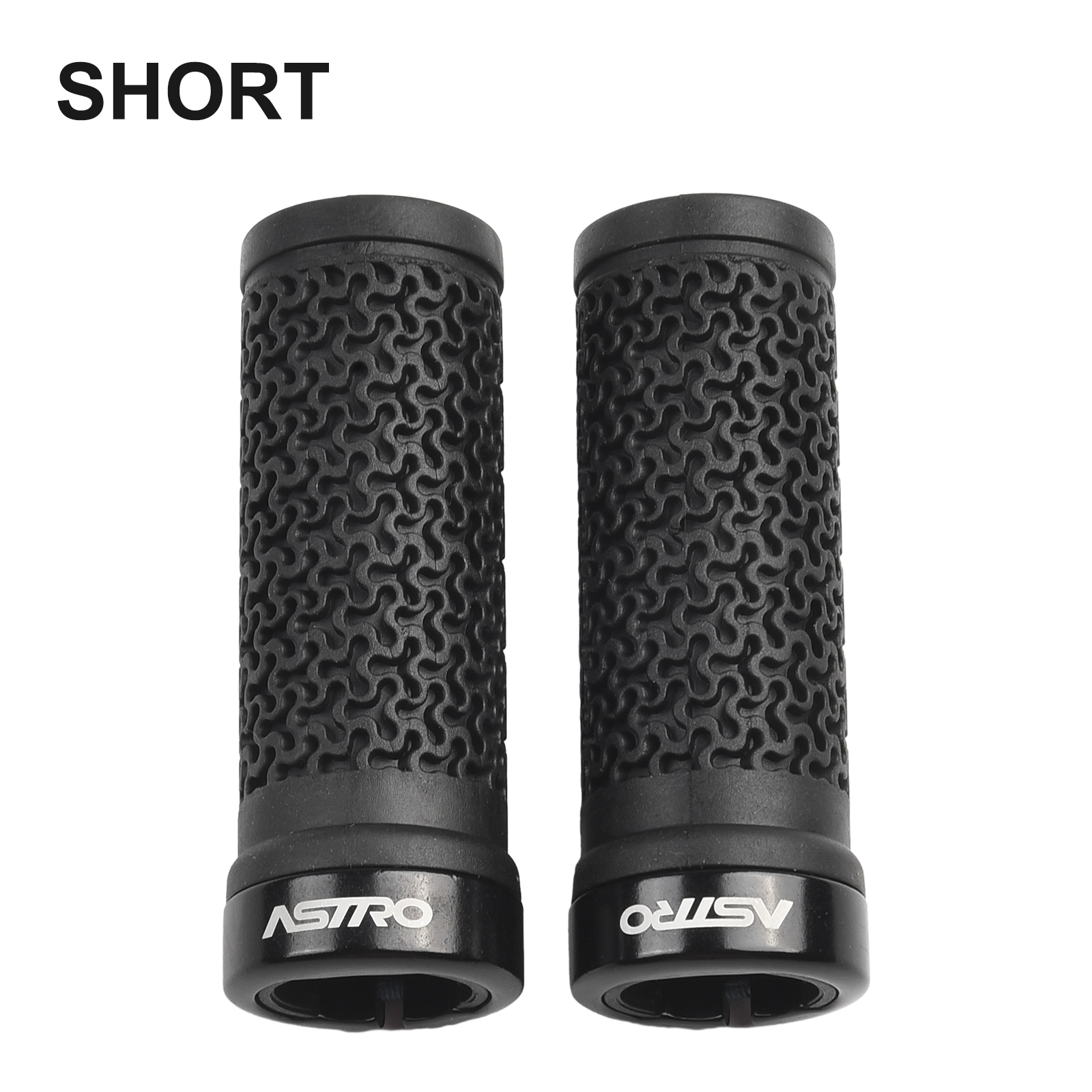 Fietshandgreep Handgrepen Mountainbike Stuur Grip Lange/Korte Shift Handgreep Antislip Cycling Grip Vouwfiets Onderdelen: Rood