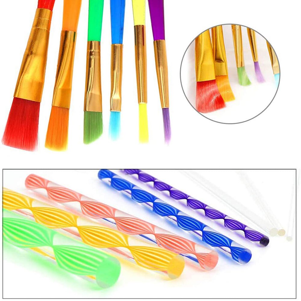 35Pcs Mandala Dotting Kit Set Pen Dotting Tools Mandala Stencil Ball Stylus Paint Tray For Painting Rocks Coloring Drawing