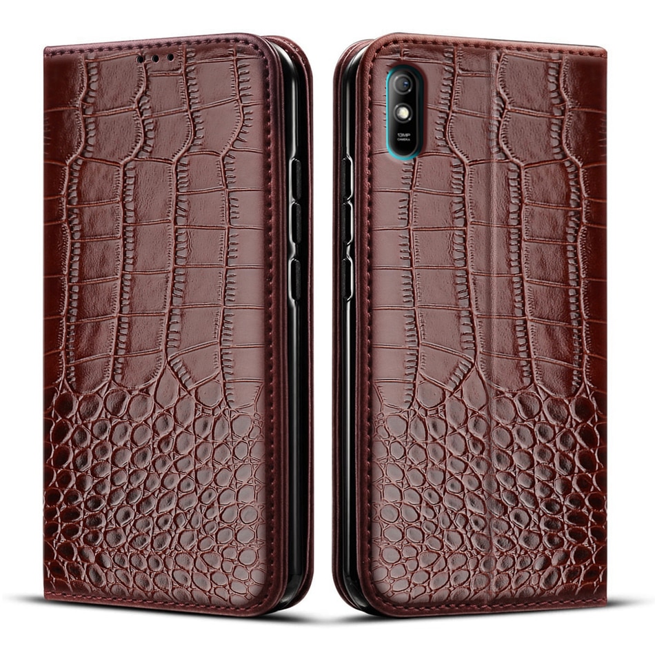 Redmi 9a siliconen telefoonhoesje voor xiaomi redmi 9a hoesje voor xiaomi redmi 2 hoesje voor xiaomi redmi 9a hoesje tpu achterkant voor redmi 9a hoesje met flip-functie van leer